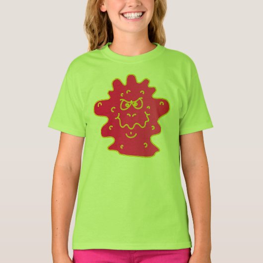 不機嫌なブロッブスター。 Tシャツ (正面)