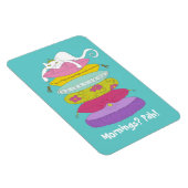 不機嫌なプリンセスキャットとピー漫画冷蔵庫用マグネット マグネット (右側)