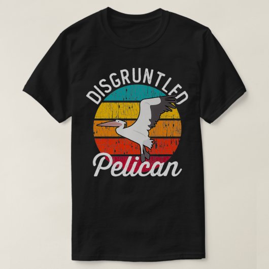 不機嫌なペリカンプレミアム Tシャツ (デザイン正面)