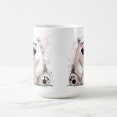 不機嫌なホッキョクグマ コーヒーマグカップ (中央)