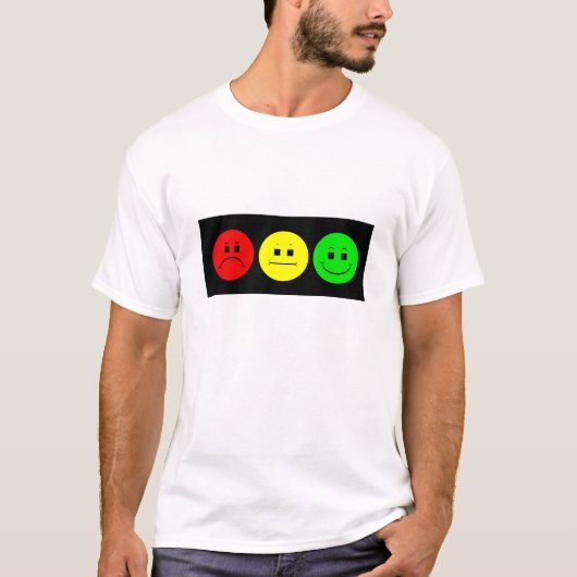 不機嫌な信号のトリオ Tシャツ (正面)