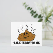 不機嫌な口を利く ポストカード (スタンド正面)