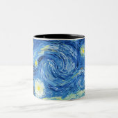 不機嫌な夜 ツートーンマグカップ (中央)