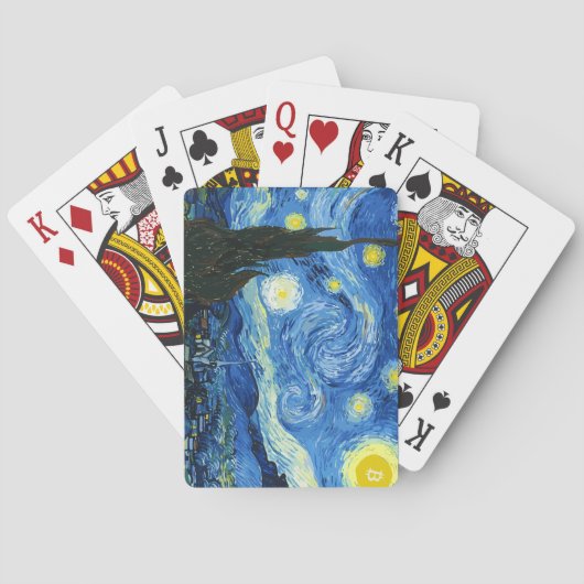 不機嫌な夜 トランプ (裏面)