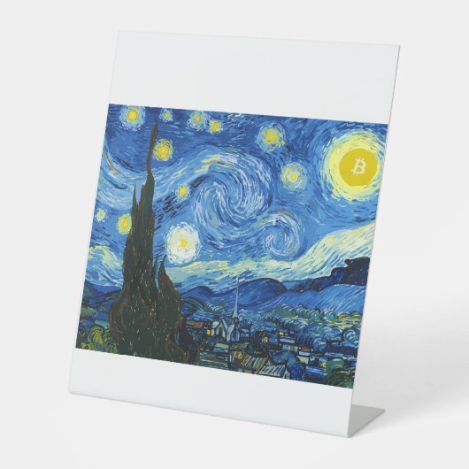 不機嫌な夜 台座サイン (正面)