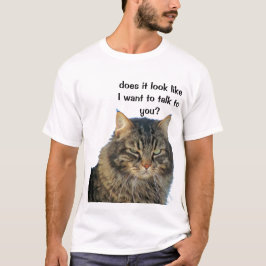 不機嫌な天使は話したくない。 Tシャツ