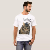 不機嫌な天使は話したくない。 Tシャツ (正面フル)