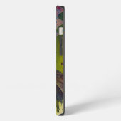 不機嫌な妖精のピクシー幻想芸術 iPhoneケース (左側面)