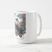 不機嫌な時の仲裁者 Tシャツ コーヒーマグカップ (正面右)