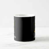 不機嫌な猫の面白いサルカスティックコーヒー コーヒーマグカップ (中央)