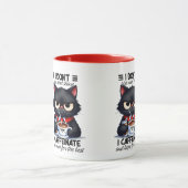 不機嫌な猫コーヒーマグ マグカップ (中央)