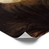 不機嫌な猫モナリザ ポスター (角)