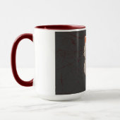 不機嫌な猫作家モチベーション・マグ マグカップ (左)