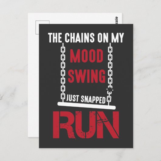 不機嫌な皮肉おもしろいっぽい不機嫌 ポストカード (正面/裏面)