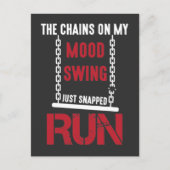 不機嫌な皮肉おもしろいっぽい不機嫌 ポストカード (正面)