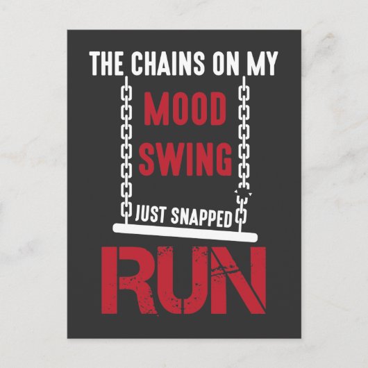 不機嫌な皮肉おもしろいっぽい不機嫌 ポストカード (正面)