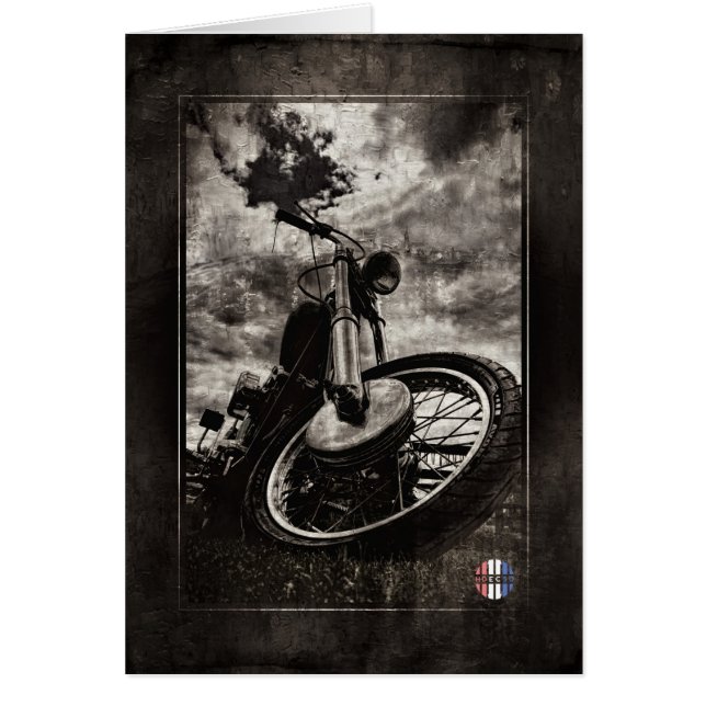 不機嫌な空カード (正面)