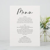 不機嫌な素朴なロマンチックな牡丹フローラ植物学 メニュー (スタンド正面)