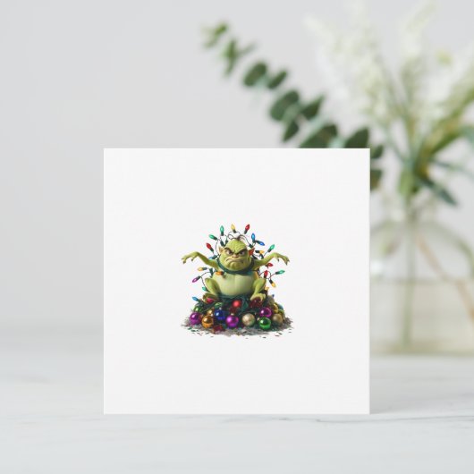 不機嫌な緑 招待状 (スタンド正面)