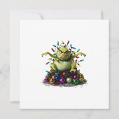 不機嫌な緑 招待状 (裏面)