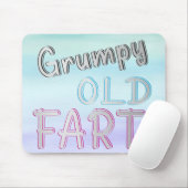 不機嫌な老いぼれ マウスパッド (マウス)