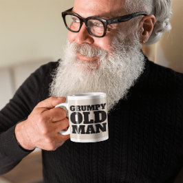 不機嫌な老人コーヒーマグ コーヒーマグカップ