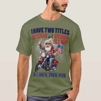 不機嫌な老人 Tシャツ