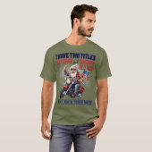 不機嫌な老人 Tシャツ (正面フル)
