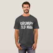 不機嫌な老人Tシャツ Tシャツ (正面フル)