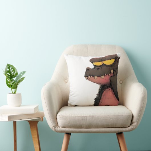 不機嫌な芸人 クッション (椅子)