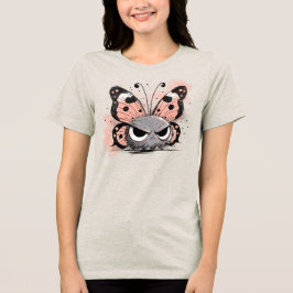 不機嫌な蝶 トライブレンドＴシャツ