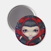 "不機嫌な赤い妖精"マグネット マグネット (正面/裏面)