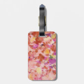 不機嫌な開花の荷物のラベル ラゲッジタグ (裏面縦)