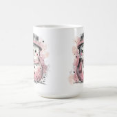 不機嫌な雪だるま コーヒーマグカップ (中央)