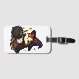 不機嫌な魔女猫のハロウィン ラゲッジタグ