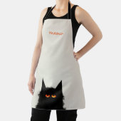 不機嫌な黒猫 エプロン (インサイチュ)