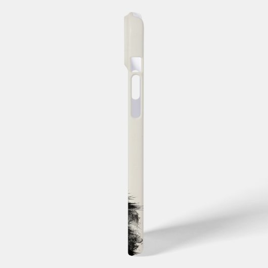 不機嫌な黒猫 Case-Mate iPhoneケース (裏面 / 左)