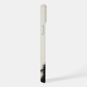 不機嫌な黒猫 iPhoneケース (右側面)