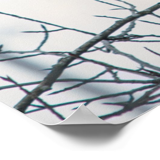 不機嫌な ポスター (角)