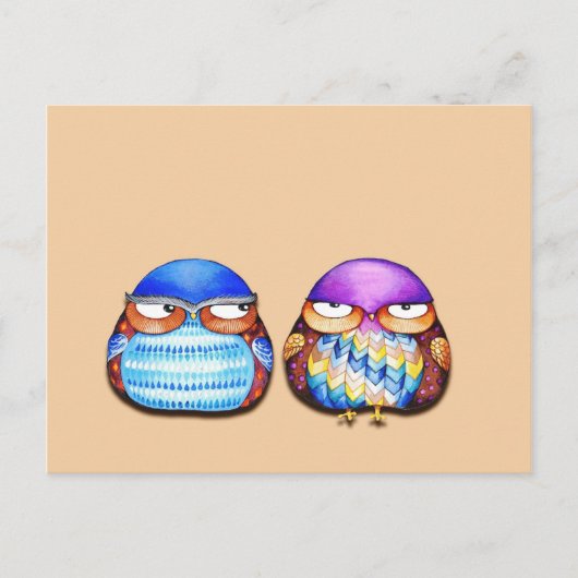 不機嫌な ポストカード (正面)