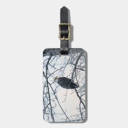 不機嫌な ラゲッジタグ (正面縦)