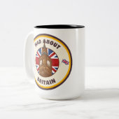 不機嫌についてイギリスビッグベン ツートーンマグカップ (正面左)