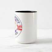 不機嫌についてイギリス ツートーンマグカップ (中央)