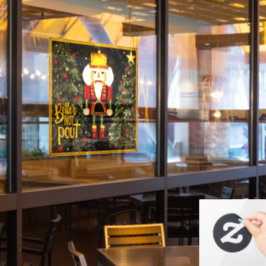 不機嫌にならないで！「Inspirivity」窓用ステッカー ウィンドウサイン