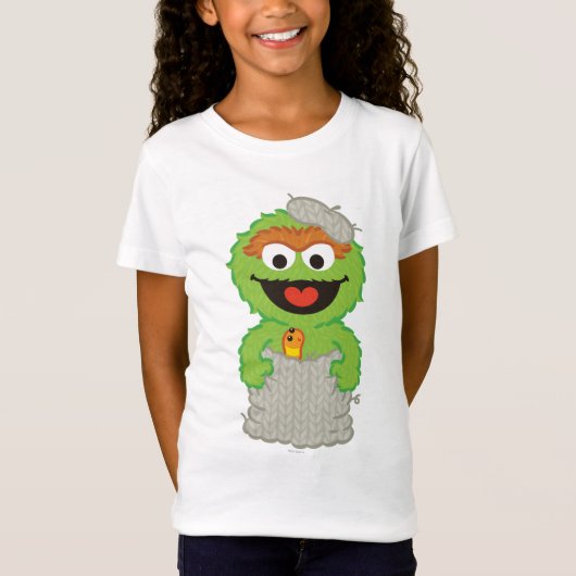 不機嫌のウールがスタイルを作るオスカー Tシャツ (正面)