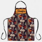 不機嫌のカード遊付きハッター エプロン (正面)