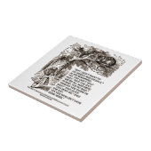 不機嫌の人々の間に行きたくないAlice Cheshire タイル (側面)