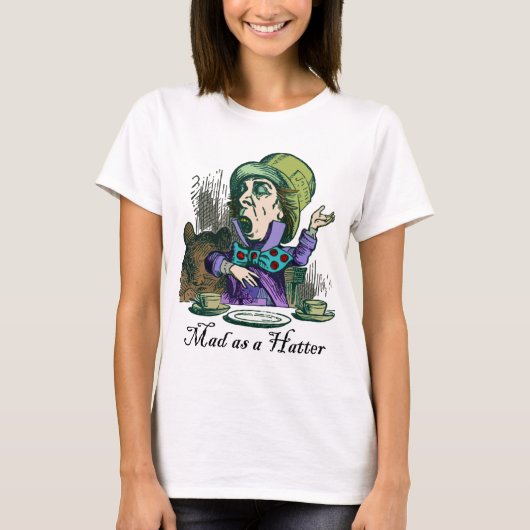 不機嫌の帽子屋 Tシャツ (正面)
