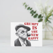 不機嫌は新しい幸せ ポストカード (スタンド正面)