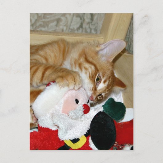 不機嫌アットサンタ シーズンポストカード (正面)